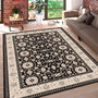 Conceptum Alfombra Woosonıl006 160 x 230 cm Crema, Camel, Gris y Negro